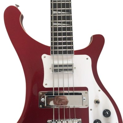 Custom Nova Red Wine 4003 5 String Bass Neck through Body