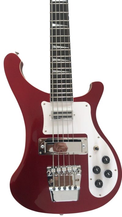Custom Nova Red Wine 4003 5 String Bass Neck through Body