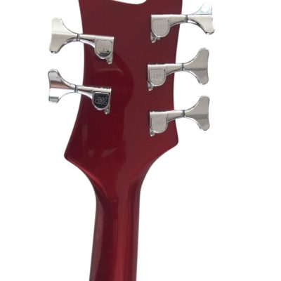 Custom Nova Red Wine 4003 5 String Bass Neck through Body - Image 6