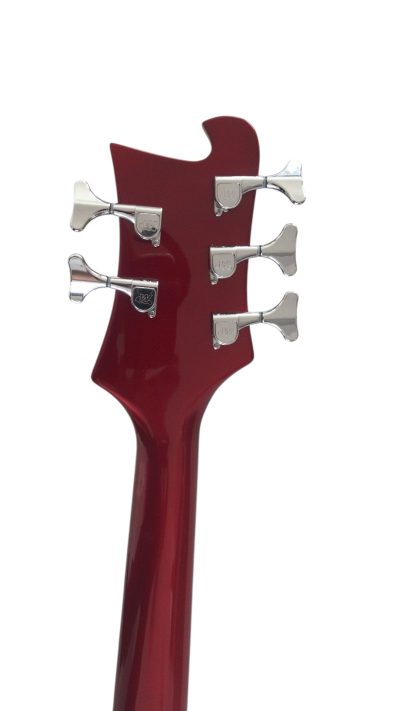 Custom Nova Red Wine 4003 5 String Bass Neck through Body - Image 6