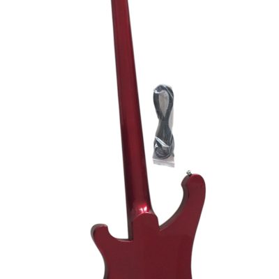 Custom Nova Red Wine 4003 5 String Bass Neck through Body - Image 7