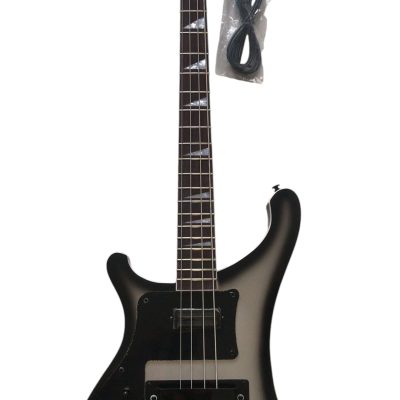 Custom Nova 4003 Silverburst Chrome Hardware 4 String Bass - Image 3
