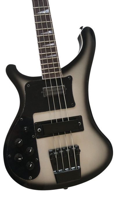 Custom Nova 4003 Silverburst Chrome Hardware 4 String Bass