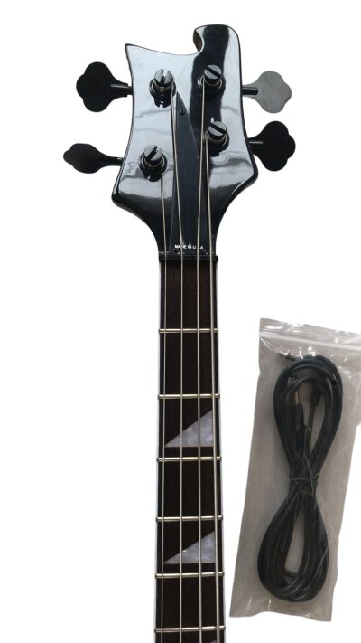 Custom Nova 4003 Silverburst Chrome Hardware 4 String Bass - Image 4