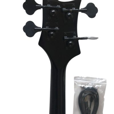 Custom Nova 4003 Silverburst Chrome Hardware 4 String Bass - Image 7