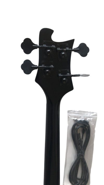 Custom Nova 4003 Silverburst Chrome Hardware 4 String Bass - Image 7