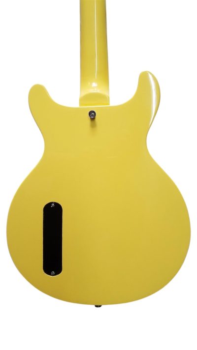 Custom Crown Junior Double Cutaway TV Yellow P90 Pickup Wraparound Tailpiece Electric Guitar - Image 6