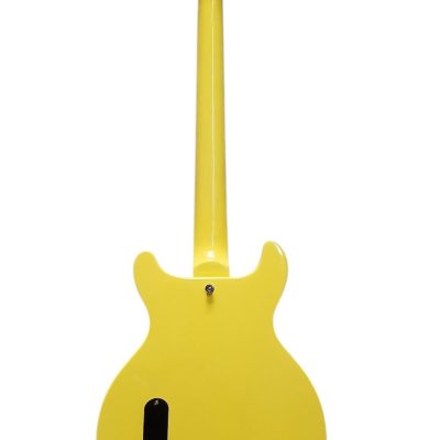 Custom Crown Junior Double Cutaway TV Yellow P90 Pickup Wraparound Tailpiece Electric Guitar - Image 5