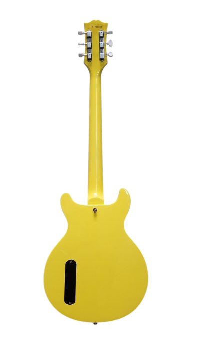 Custom Crown Junior Double Cutaway TV Yellow P90 Pickup Wraparound Tailpiece Electric Guitar - Image 5