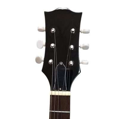 Custom Crown Junior Double Cutaway TV Yellow P90 Pickup Wraparound Tailpiece Electric Guitar - Image 4