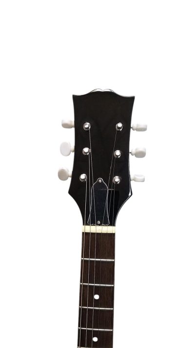 Custom Crown Junior Double Cutaway TV Yellow P90 Pickup Wraparound Tailpiece Electric Guitar - Image 4