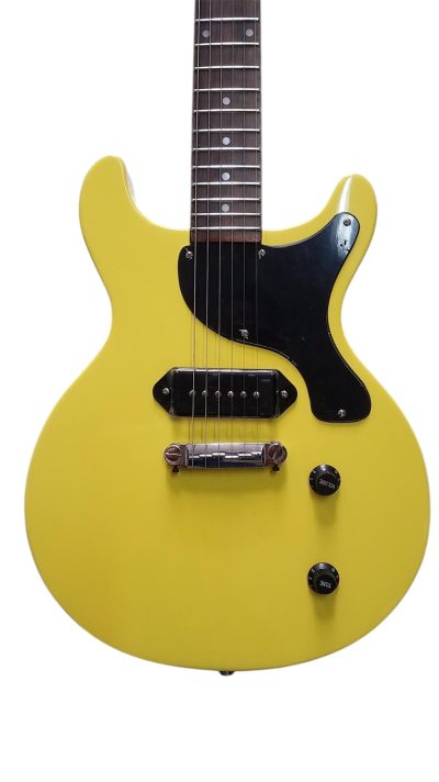 Custom Crown Junior Double Cutaway TV Yellow P90 Pickup Wraparound Tailpiece Electric Guitar