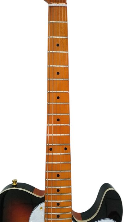 Custom Regent Haggard Merle Tuff Dog Black Burst Sunburst 7.25 Inch Radius Neck Guitar - Image 5