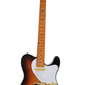 Alternative view of Custom Regent Haggard Merle Tuff Dog Black Burst Sunburst 7.25 Inch Radius Neck Guitar