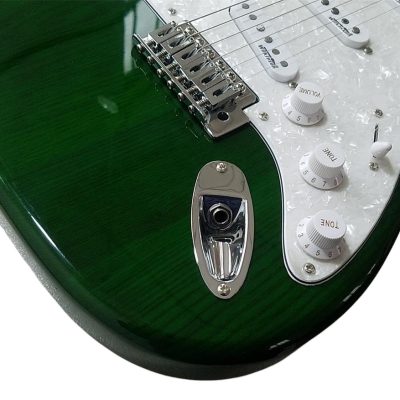 Custom Regent Yngwie Malmsteen Mahogany Wood Body Green Finish Double Neck Guitar - Image 11