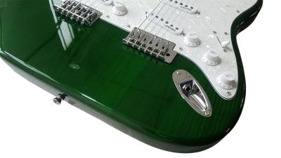 Custom Regent Yngwie Malmsteen Mahogany Wood Body Green Finish Double Neck Guitar 12 String 6 String - Image 9