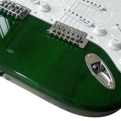 Custom Regent Yngwie Malmsteen Mahogany Wood Body Green Finish Double Neck Guitar - Image 9
