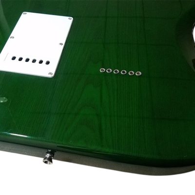 Custom Regent Yngwie Malmsteen Mahogany Wood Body Green Finish Double Neck Guitar - Image 8
