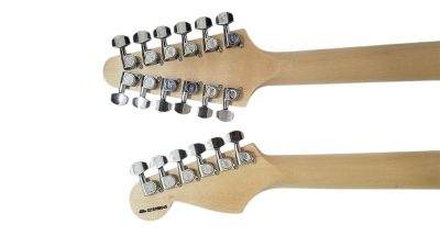 Custom Regent Yngwie Malmsteen Mahogany Wood Body Green Finish Double Neck Guitar 12 String 6 String - Image 6