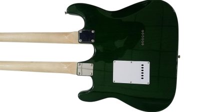 Custom Regent Yngwie Malmsteen Mahogany Wood Body Green Finish Double Neck Guitar 12 String 6 String - Image 5