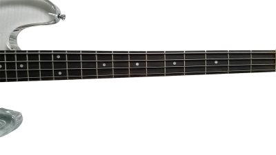 Custom Regent Plexiglass Acrylic Lucite Rosewood Fretboard Precision Bass - Image 4