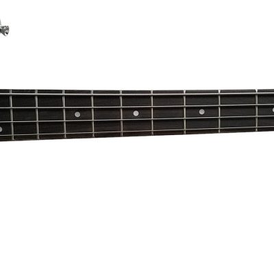 Custom Regent Plexiglass Acrylic Lucite Rosewood Fretboard Precision Bass - Image 4