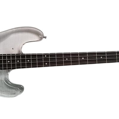 Custom Regent Plexiglass Acrylic Lucite Rosewood Fretboard Precision Bass - Image 2