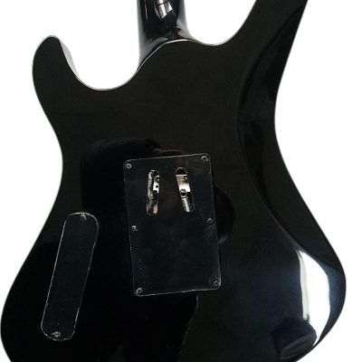 Custom Titan Synyster Gates Black And Red Pinstripe Floyd Rose Tremolo Guitar - Image 4