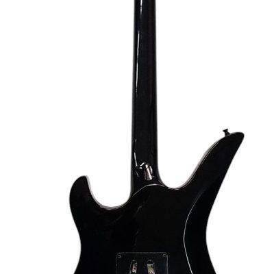 Custom Titan Synyster Gates Black And Red Pinstripe Floyd Rose Tremolo Guitar - Image 5