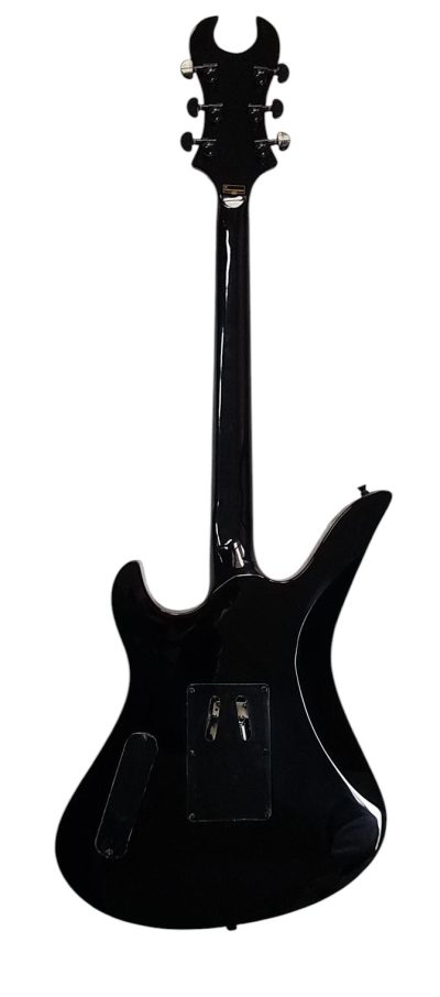 Custom Titan Synyster Gates Black And Red Pinstripe Floyd Rose Tremolo Guitar - Image 5
