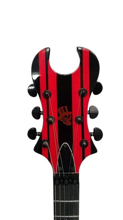 Custom Titan Synyster Gates Black And Red Pinstripe Floyd Rose Tremolo Guitar - Image 7