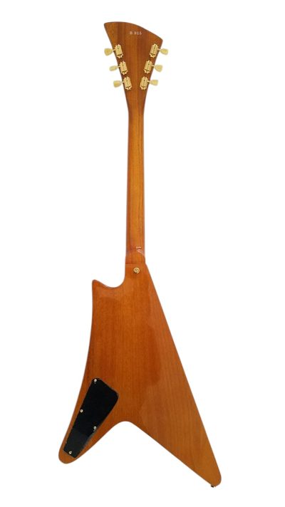 Custom Crown Korina Moderne Antique Natural 6 String Guitar - Image 6