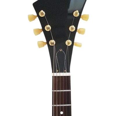 Custom Crown Korina Moderne Antique Natural 6 String Guitar - Image 4