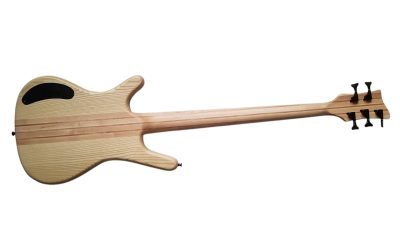Custom Pulse Corvette Swamp Ash 5 String Bass - Image 5