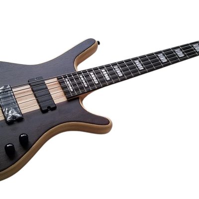 Custom Pulse Corvette Swamp Ash 5 String Bass - Image 6