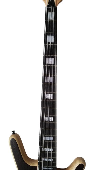 Custom Pulse Corvette Swamp Ash 5 String Bass - Image 7