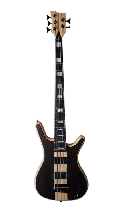 Custom Pulse Corvette Swamp Ash 5 String Bass - Image 9
