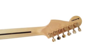 Custom Regent Trans Green ST 6 String Electric Guitar - Image 11