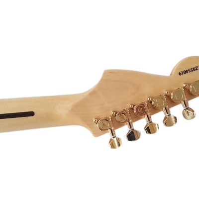 Custom Regent Trans Green ST 6 String Electric Guitar - Image 11