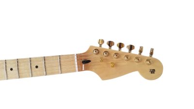 Custom Regent Trans Green ST 6 String Electric Guitar - Image 6