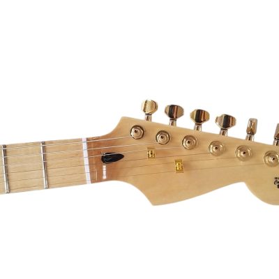 Custom Regent Trans Green ST 6 String Electric Guitar - Image 6