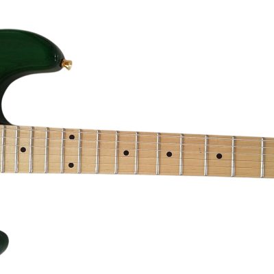 Custom Regent Trans Green ST 6 String Electric Guitar - Image 5