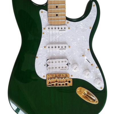 Custom Regent Trans Green ST 6 String Electric Guitar