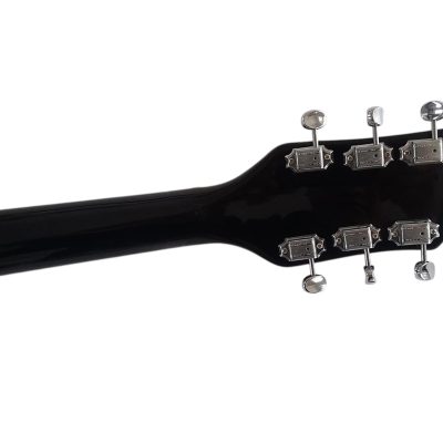 Custom Nova 325C64 Lenon Jetglo Black Guitar - Image 2