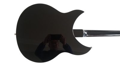 Custom Nova 325C64 Lenon Jetglo Black Guitar - Image 3