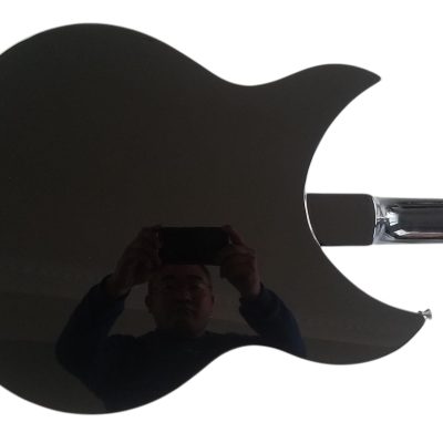 Custom Nova 325C64 Lenon Jetglo Black Guitar - Image 3