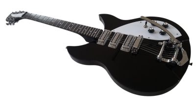 Custom Nova 325C64 Lenon Jetglo Black Guitar - Image 5