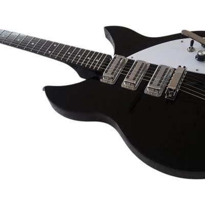 Custom Nova 325C64 Lenon Jetglo Black Guitar - Image 5