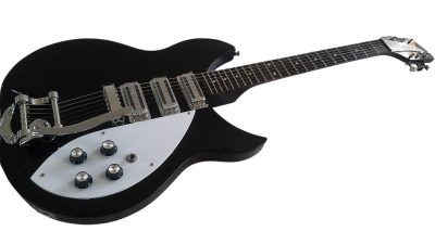Custom Nova 325C64 Lenon Jetglo Black Guitar