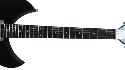 Custom Nova 325C64 Lenon Jetglo Black Guitar - Image 9